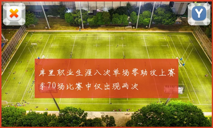 库里职业生涯八次单场零助攻上赛季70场比赛中仅出现两次