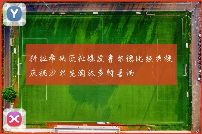 科拉希纳茨社媒发鲁尔德比经典梗庆祝沙尔克淘汰多特喜讯